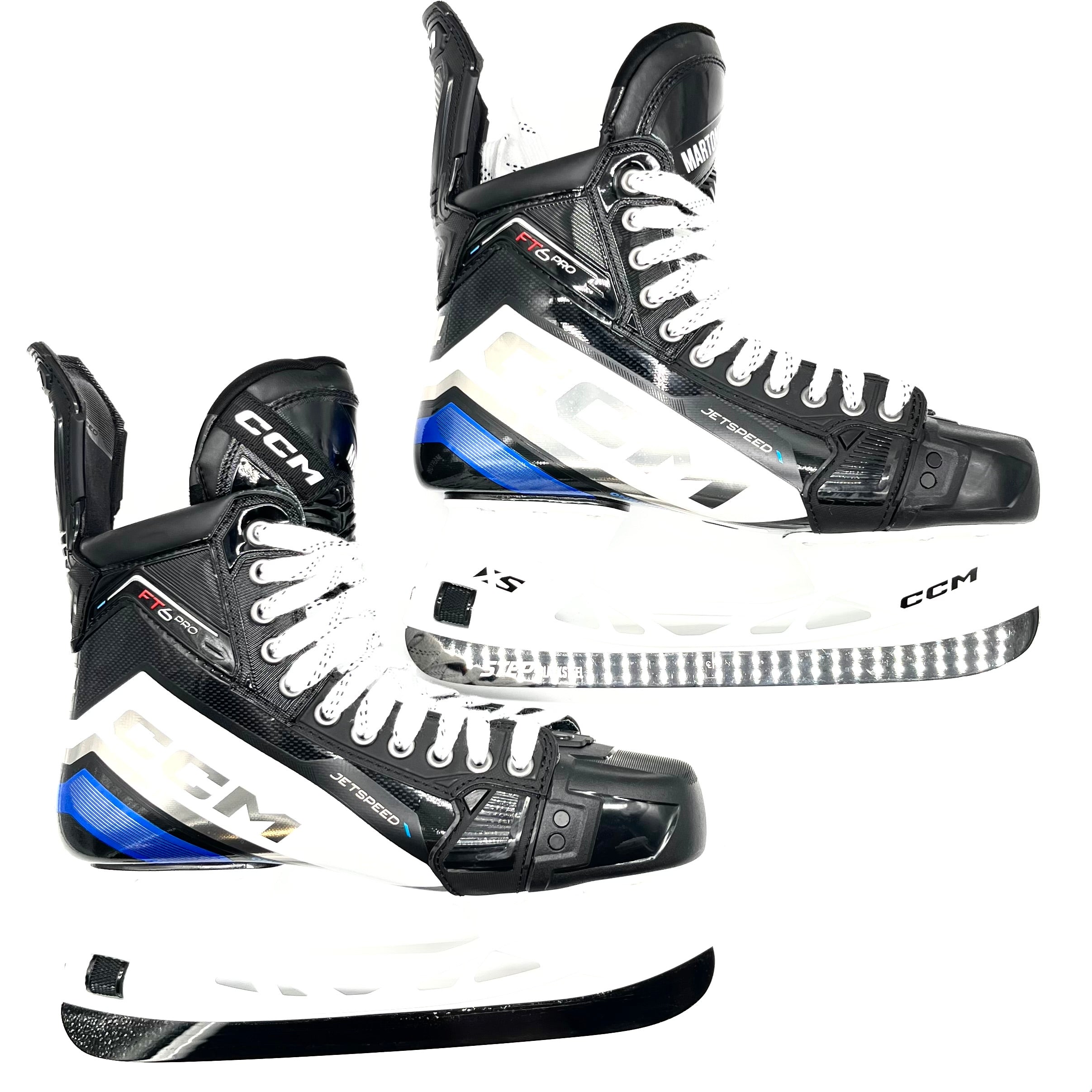 CCM Jetspeed FT6 Pro – Patins de hockey Pro Stock – Taille 10.25D